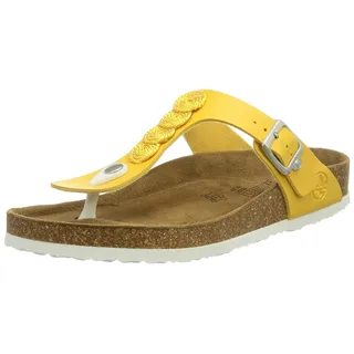 Rieker Damen V9489 Sandale, Gelb, 36 EU - 36 EU