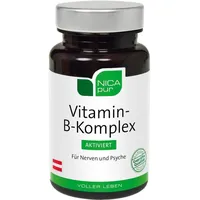 NICApur Micronutrition GmbH Nicapur Vitamin B-Komplex aktiviert Kapseln
