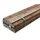 WOODTEX Sichtschutzelement 180 x 4 cm Braun Holz