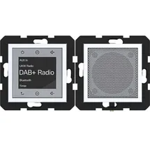 Hager Radio Touch Unterputz DAB+ lichtweiß glänzend