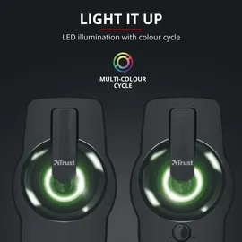 Trust Gemi RGB 2.0 System schwarz