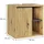 Vicco Waschbeckenunterschrank 60 x 60 x 46 cm Braun/Grau