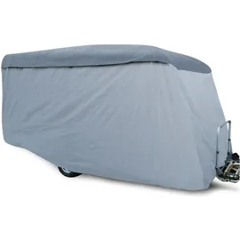 Wiltec Wohnwagen Schutzhülle 426 x 225 x 220 cm Grau
