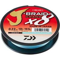 Daiwa J-Braid Grand X8 blau 0.13, 8.5kg, 135m