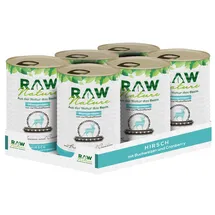 RAW Nature Hirsch Pur 6 x 400 g