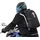 QBag Daypack Falt-Rucksack 13L schwarz - Grau