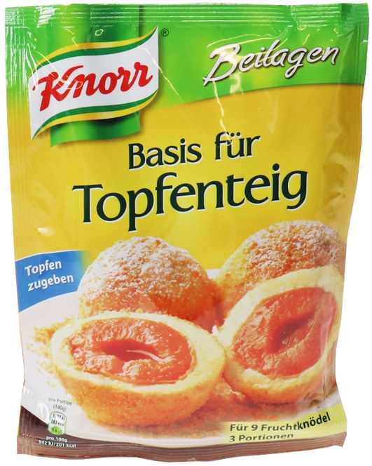 Knorr Basis für Topfenteig