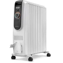 De'Longhi Ölradiator 2500 W Schwarz/Weiß