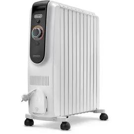 De'Longhi Ölradiator 2500 W Schwarz/Weiß