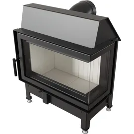 Kratki ZIBI Kamineinsatz Stahl Schwarz