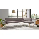 exxpo - sofa fashion Eckbank »Lungo«, frei im Raum stellbar,