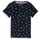 Tom Tailor Kurzarmshirt TOM TAILOR, Mädchen, Gr. 128/134, dunkelblau tulip, Jersey, Obermaterial: 93% Baumwolle, 7% Elasthan, bedruckt, normal hüftbedeckend, Rundhals, Shirts, mit Tulpen/Blumen-Print