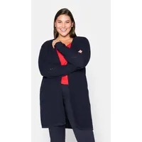 sheego Longstrickjacke Blau 56/58