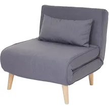 Mendler Schlafsessel HWC-D35 Stoff 0 x 0 x 0 cm Grau