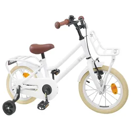 vidaXL Kinderfahrrad 14 Zoll weiß