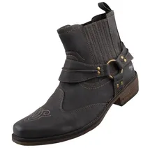 Mustang Herren Stiefel Westernstiefelette - 48 EU