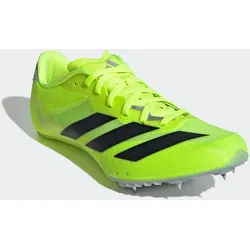 Laufschuh ADIDAS PERFORMANCE "ADIZERO SPRINTSTAR SPIKE", Gr. 45, grün (lucid lemon, core schwarz, halo silber), Synthetik, Textil, sportlich, Schuhe, Spike-Schuh für die Laufbahn