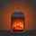 ETC Shop Tischleuchte Wohnzimmerlampe Kamin Dekolampe LED Tischkamin schwarz, Kaminfeuer Batterie, 1x LED 0,6W 45lm 3000K warmweiß, LxBxH 30x13,8x15,8 cm