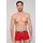 Camp David Boxershorts 2 Stk., im 2er- Pack mit Logobund Gr. M - 2 Stk., red / navy, , 54355364-M 2 Stk.