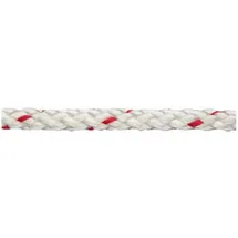 Dörner + Helmer Polypropylenschotleine geflochten 8 mm x 150 m Rot/Weiß