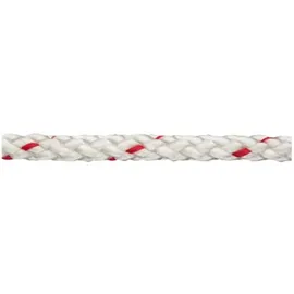 Dörner + Helmer Polypropylenschotleine geflochten 8 mm x 150 m Rot/Weiß