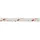 Dörner + Helmer Polypropylenschotleine geflochten 8 mm x 150 m Rot/Weiß