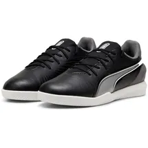 Puma King Match IT Jr Puma Black-Puma White-Cool Dark Gray 35