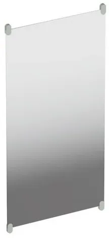 Hewi S 801 Wandspiegel 801.01B30095 600x1200x6mm, mit Haltern, matt, felsgrau