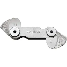 FORMAT Radienschablone 16 Blatt 7,5-15mm