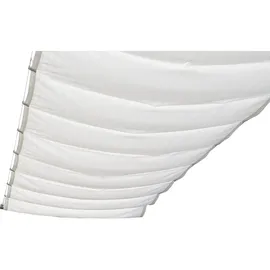 PEDDY SHIELD Sonnensegel 330 cm x 200 cm Hellgrau