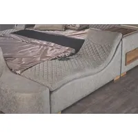aea Kinderbett Multifunktions Bett Regal Schrank 180 x 200 cm Textil grau