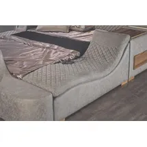 aea Kinderbett Multifunktions Bett Regal Schrank 180 x 200 cm Textil grau