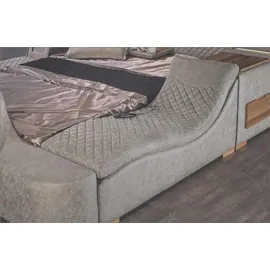 aea Kinderbett Multifunktions Bett Regal Schrank 180 x 200 cm Textil grau