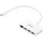Startech StarTech.com 3 Port USB 3.0 Hub plus Gigabit Ethernet - - Weiß