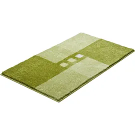 GRUND Badematte Grün 50 x 50 cm mit Ausschnitt