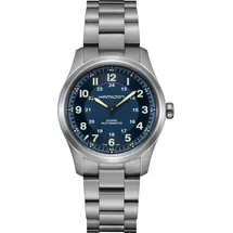 Hamilton Khaki Titanium Auto H70205140 - - Blau