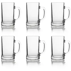 Excelsa Set mit 6 Biergläser Amburgo Glas 32 cl Transparent