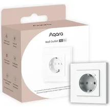 Aqara Wandsteckdose H2 EU, Erfordert Zigbee 3.0, Hub, Kompatibel mit Alexa, Google Assistant - Weiß