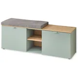 Innostyle Schuhschrank BARI Schuhbank inkl. Sitzkissen, BxHxT 128x50x38 cm (B/H/T)