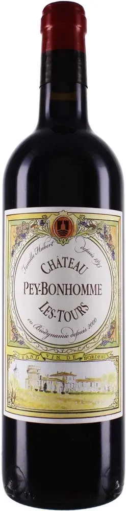 Château Peybonhomme Les-Tours Cru Bourgeois 2021 - Rotwein / trocken - Frankreich / Bordeaux - Cabernet Franc,Malbec,Merlot / Château Peybonhomme Les-Tours