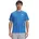 Tech Textured Kurzarm-Oberteil für Herren T-Shirt blau MD