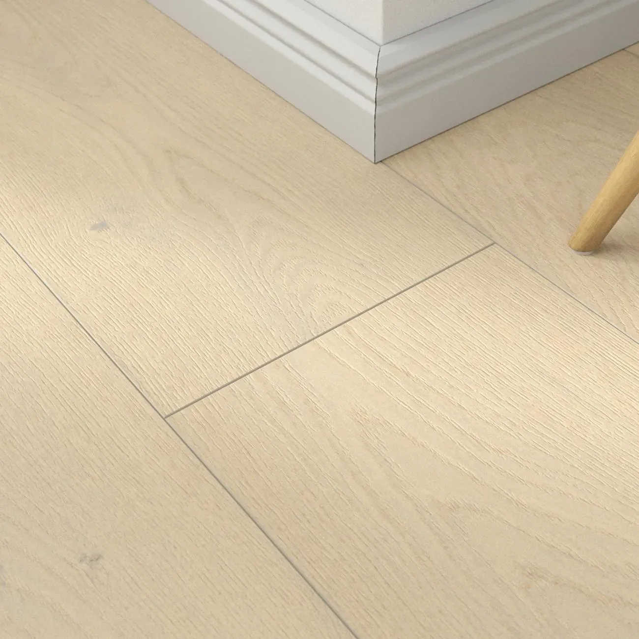 Laminat Nazare creme – inkl. Dämmung & Fußleisten