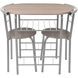 vidaXL Frühstückstisch Bar-Set MDF