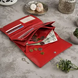 pp paolo peruzzi collection Geldbörse Damen rot