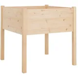 vidaXL Pflanzkübel 70 x 70 x 70 cm Braun