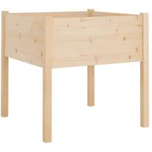 vidaXL Pflanzkübel 70 x 70 x 70 cm Braun