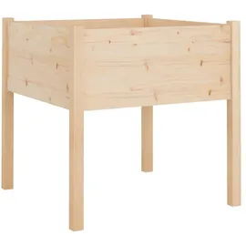 vidaXL Pflanzkübel 70 x 70 x 70 cm Braun