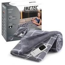 Imetec Adapto Velvet Square Heizdecke 150 x 95 cm Grau