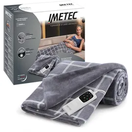 Imetec Adapto Velvet Square Heizdecke 150 x 95 cm Grau