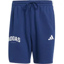 adidas 3-Streifen Herren Shorts, blau - L